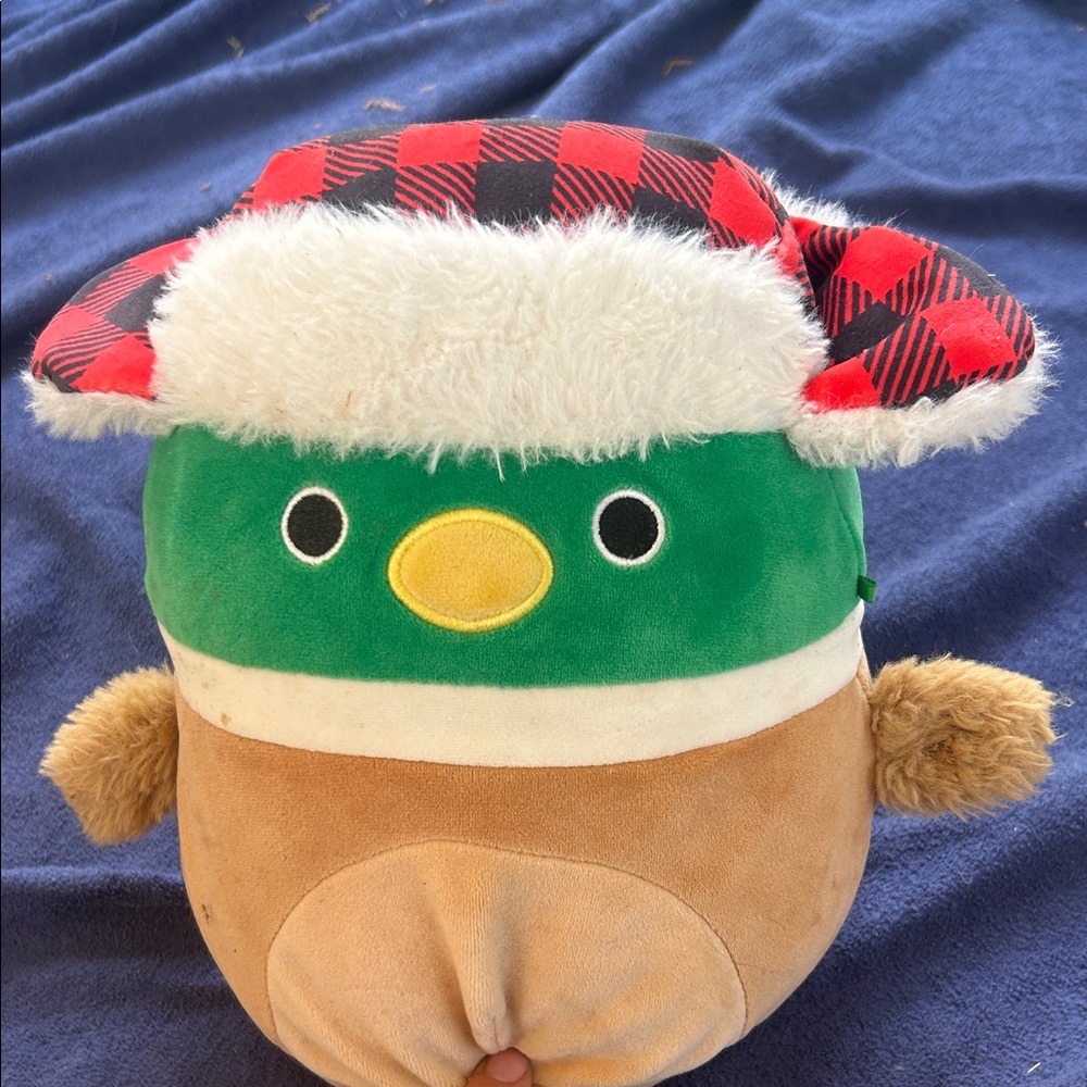 Avery The Duck Squishmallow, Winter Edition, Cute Toy, Christmas Gift, Soft